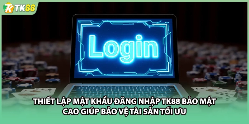 Thiết lập mật khẩu đăng nhập TK88 bảo mật cao giúp bảo vệ tài sản tối ưu
